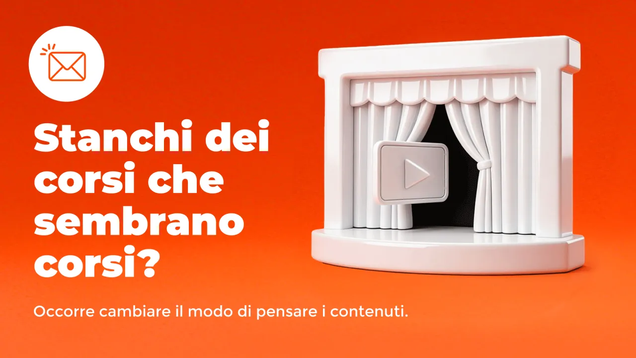 E se la formazione aziendale diventasse qualcosa che le persone vogliono davvero guardare?