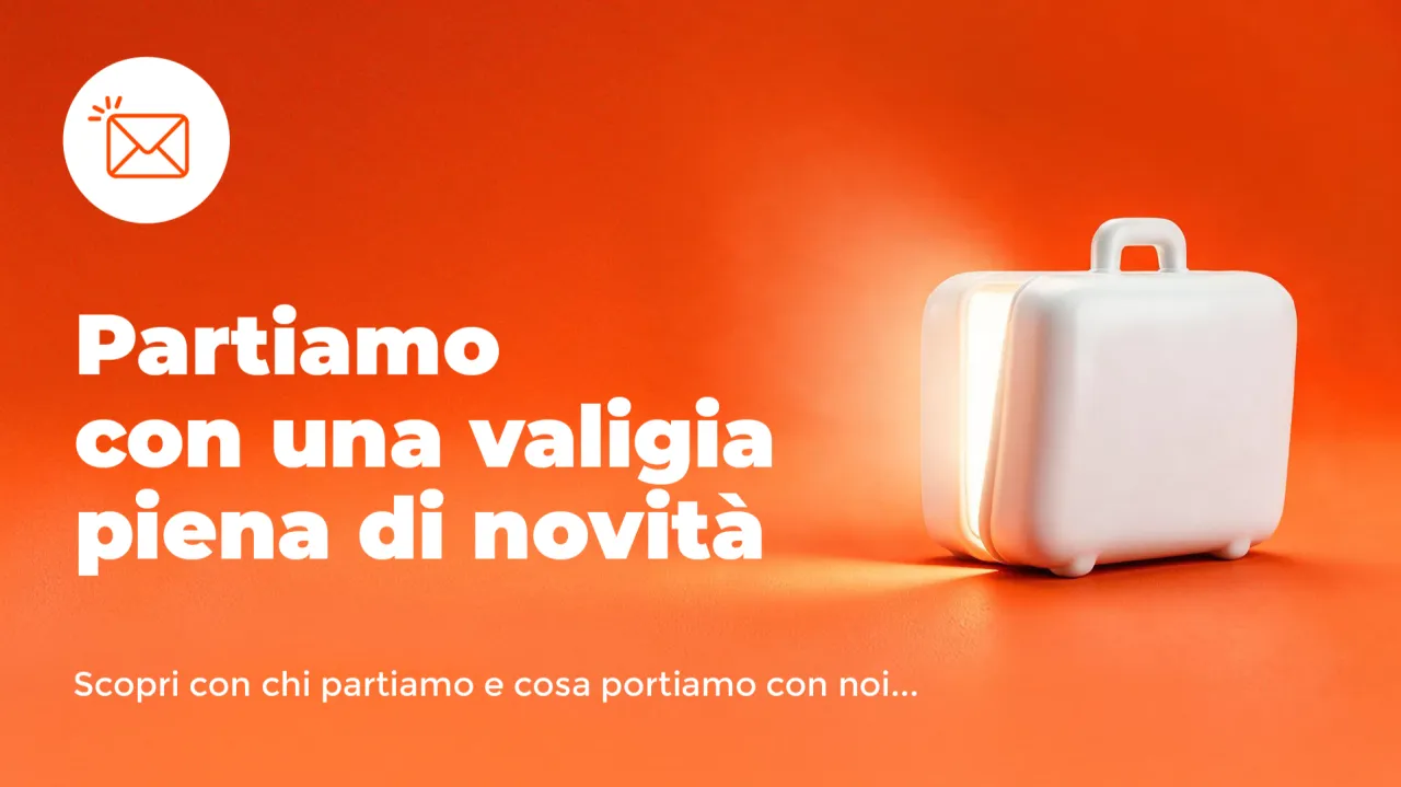 Partiamo con una valigia piena di novità!